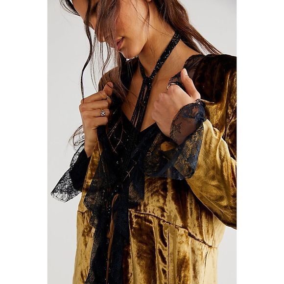 Free People Raveena Duster Size L - Picture 3 of 8